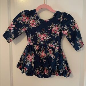 12/24 navy floral Numi dress